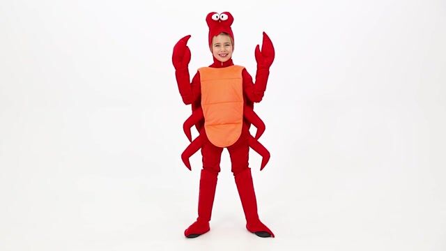 FUN6804CH Kid's Crab Costume