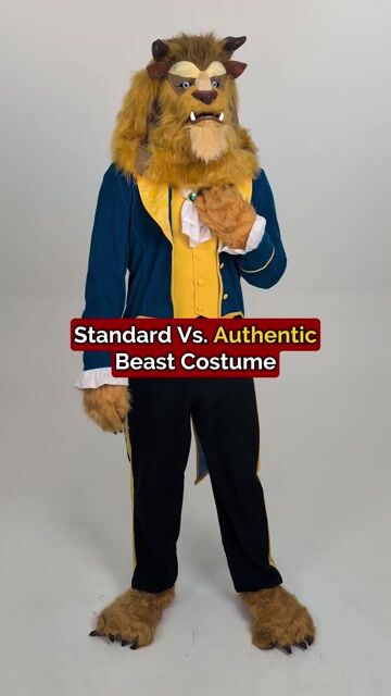 Transform into the enchanted prince with the Plus Size Beauty and the Beast Authentic Beast Men's Costume. It is ideal for Disney fans, cosplay, and magical events!