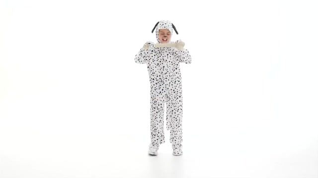 When you wear our Kids Dalmatian Costume, you can say you've been spotted! It's a great look for dog lovers this Halloween.