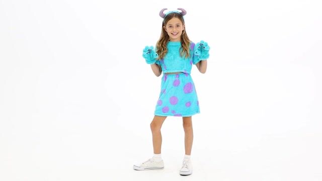 FUN94871CH_Girl's Pixar Monster's Inc Sulley Costume
