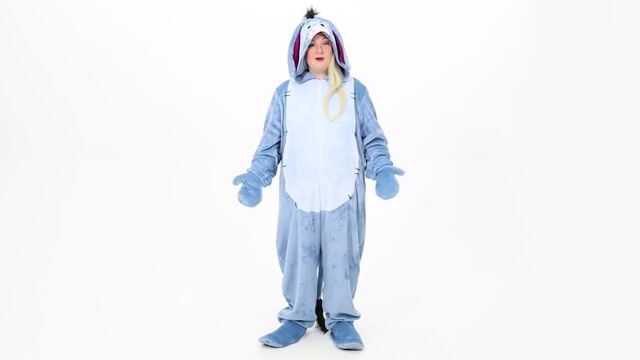 FUN4714PL Plus Size Deluxe Disney Eeyore Costume