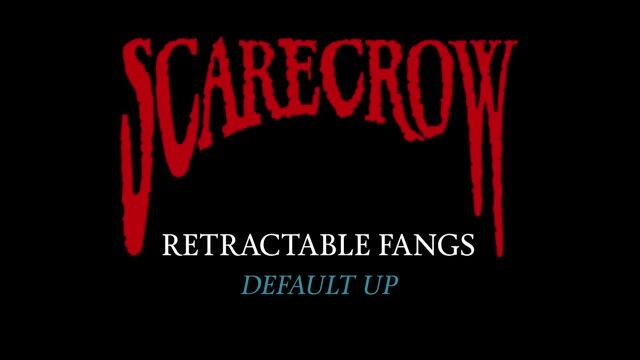 You'll want to suck their blood! Okay, please don't do that. But definitely add these Retractable Fangs (Default Up), to your vampire costume. Dracula himself will be impressed.