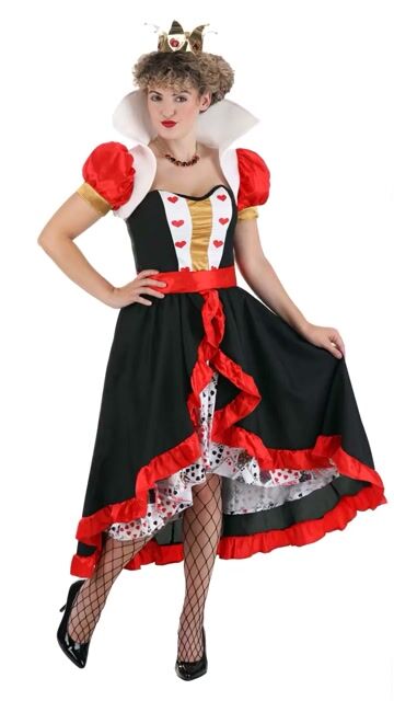 FUN3737AD Ai Flirty Queen of Hearts Women's Costume
