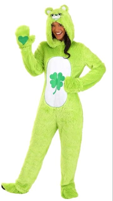 FUN6498AD Ai Care Bears Adult Classic Good Luck Bear Costume