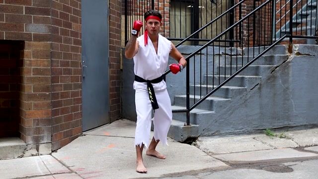 FUN2707AD Adult Street Fighter Ryu Costume