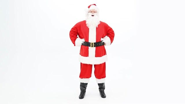 FUN1846PL Plus Size Holiday Santa Claus Costume for Men