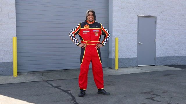 FUN7543AD Adult Disney and Pixar Cars Pit crew Uniform