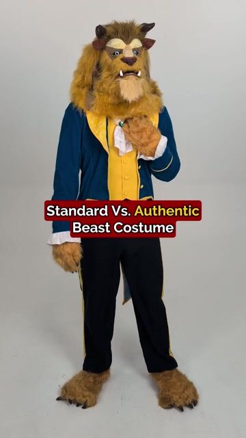 Transform yourself into the enchanted prince with the Beauty and the Beast Authentic Beast Costume for Men! This costume is perfect for Disney cosplay and Halloween!