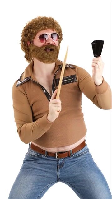 FUN94585AD Ai Adult More Cowbell SNL Costume