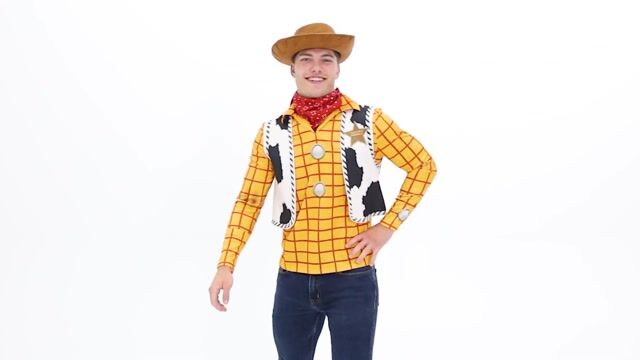 EL95746AD Pixar Toy Story Woody Costume Kit