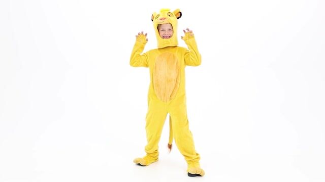 Let your child become the king of the jungle with our exclusive Kid’s Disney The Lion King Simba Costume! This super comfortable costume is perfect for Halloween or dress-up!