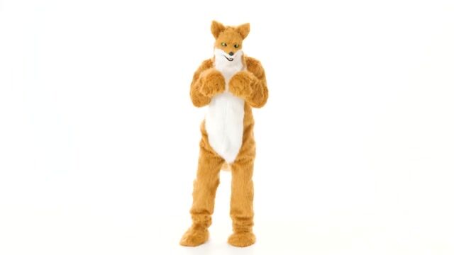 What does a fox say? We say purchasing the Adult Fox Costume With Mouth Mover Mask will have you ring ding dinging all night long at your next costume party!