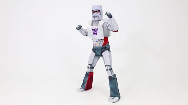 FUN2199AD Transformers Deluxe Retro Megatron Costume for Adults