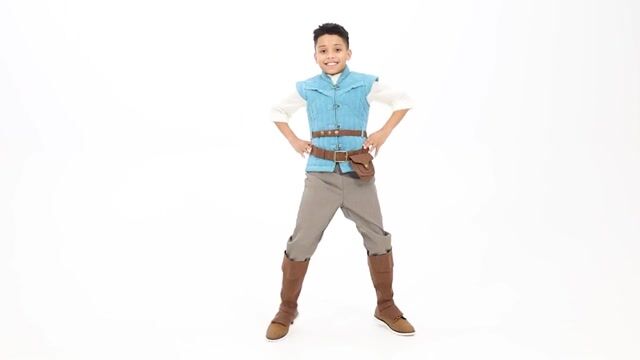 FUN4781CH Authentic Disney Flynn Rider Costume for Boys