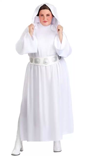JWC4989 Ai Women's Plus Size Princess Leia Premium Costume