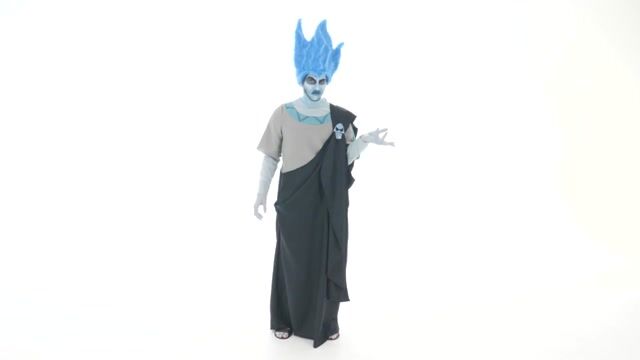 Dress up as everyone's favorite fire-haired antagonist with the Hercules Disney Adult Hades Costume.