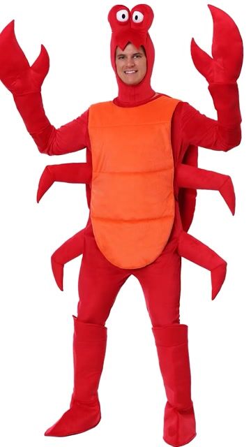 FUN6804AD Ai Mens Crab Costume