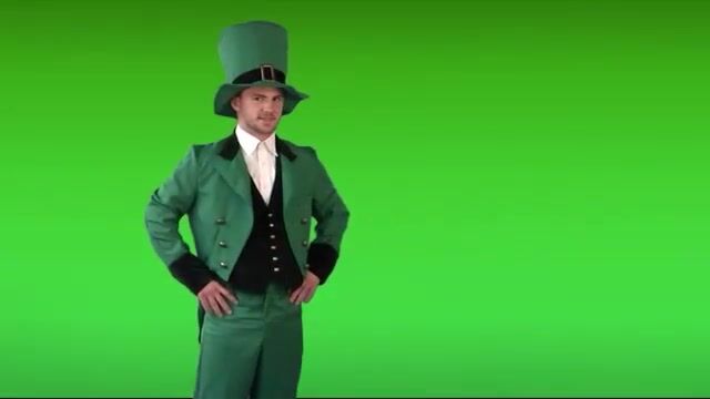 This adult mens Leprechaun costume will hopefully bring you the luck of the Irish this Halloween and will double as a costume for the following St. Patrick's Day.