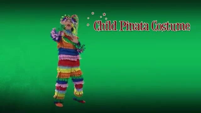 Our child pinata costume is muy bueno for a Cinco de Mayo celebration or Halloween. Just make sure all of the bats in his/her presence are made of soft foam.