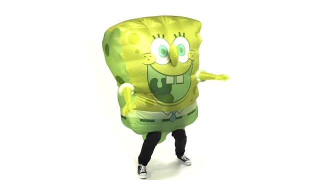 JWC5198_Spongebob Ghost Adult Inflatable_360VID