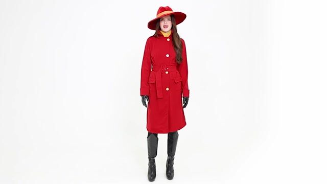 FUN2469AD Authentic Carmen Sandiego Costume for Women
