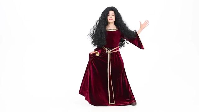 FUN1885CH Disney Tangled Mother Gothel Costume for Girls