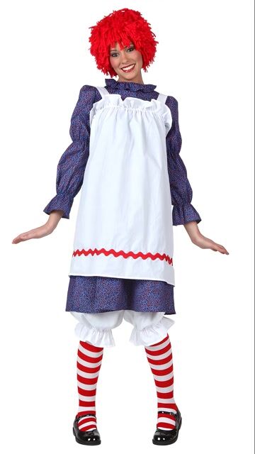 FUN1613AD Adult Rag Doll Costume