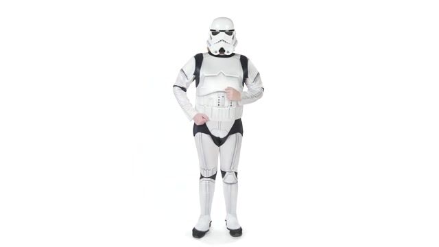 JWC1011 Stormtrooper Adult 360 Action Rotation