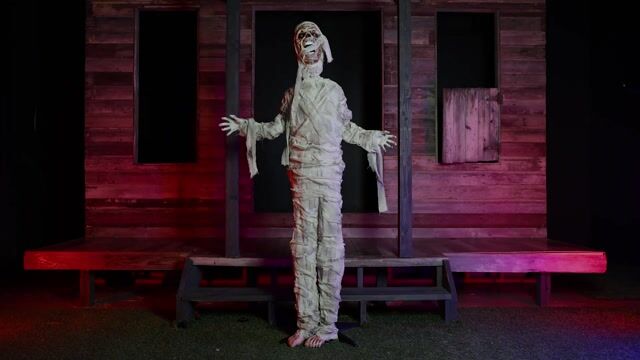 FUN99595 - Malunhotep the Bound Mummy Animatronic Decoration