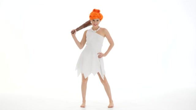 Yabba dabba doo! Go back to the stone age with the Classic Adult Flintstones Wilma Costume! Go on adventures with Fred and Pebble in the Classic Adult Flintstones Wilma Costume!