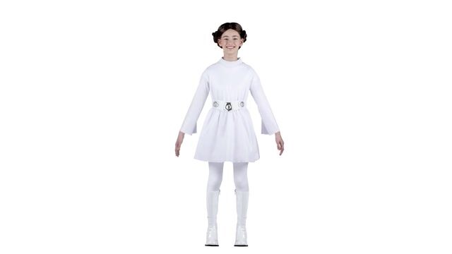 JWC0895 Princess Leia 360 GIF Rotation
