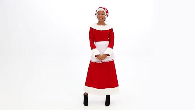FUN2056AD Deluxe Mrs Claus Costume for Women