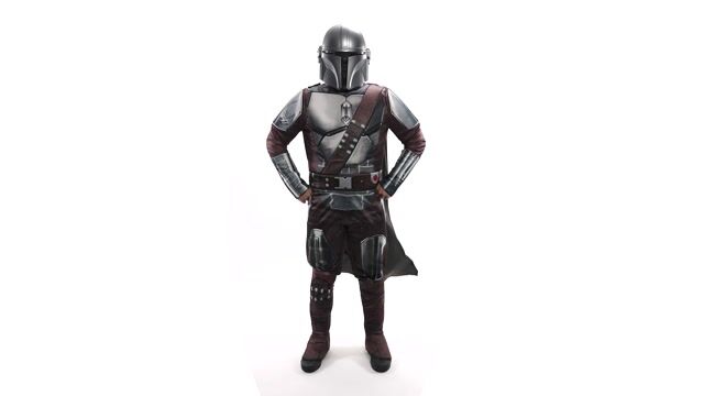 JWC0992 Mandalorian QLX Adult 360 Action Rotation