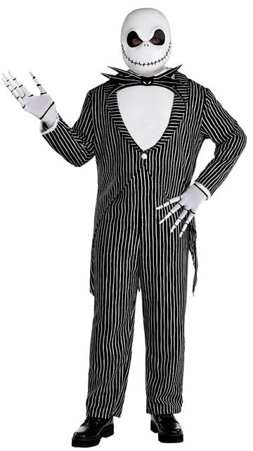 AM8406956 Ai MENS NBC JACK SKELLINGTON COSTUME