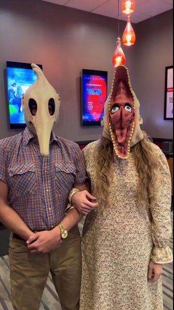 Perfect for Halloween or themed parties, this exclusive Adult Latex Barbara Costume Mask is a must-have for any fan of Tim Burton’s spooky classic. Pair it with an Adam mask for the ultimate creepy couple’s look!