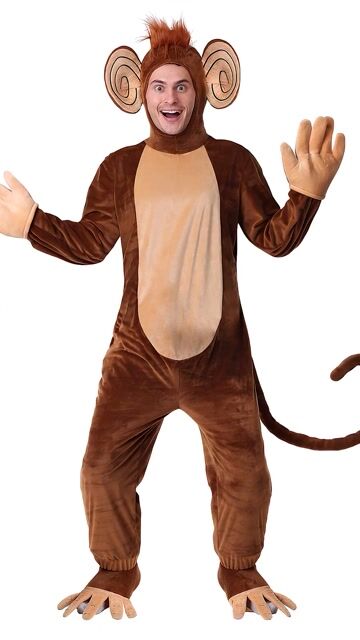 FUN6638AD Adult Funky Monkey Costume