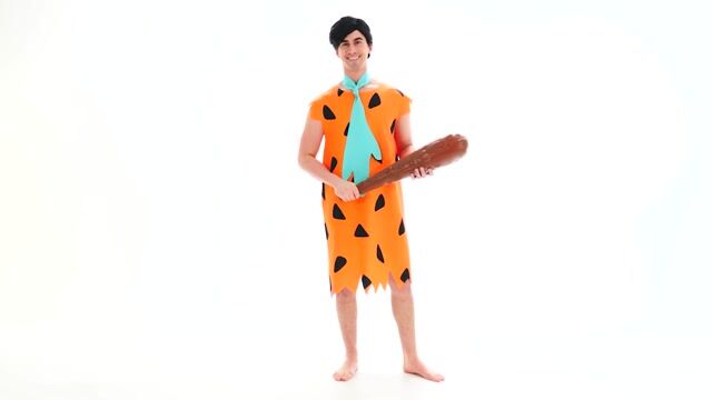 FUN1705AD_ Flintstones Adult Fred Flintstone Costume