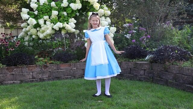 FUN95066CH Kid's Deluxe Disney Alice Costume