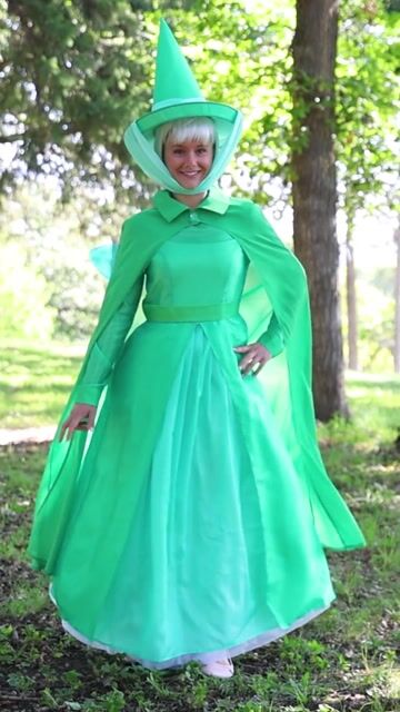 FUN7490AD Adult Disney Fauna Sleeping Beauty Costume