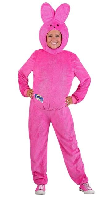 FUN94119AD Ai Adult Pink Bunny Peeps Costume