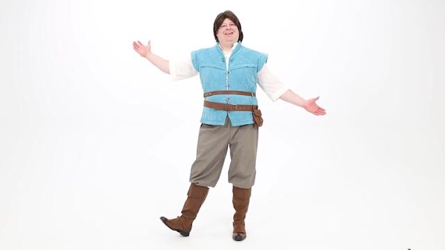 FUN4781PL Men's Plus Size Authentic Disney Flynn Rider Costume