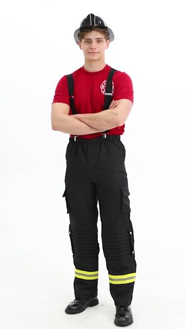 FUN6818AD Fire Captain Men's Costume