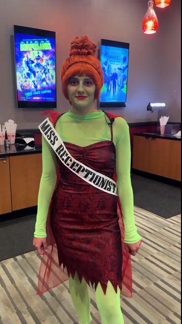 Make a killer entrance with our exclusive Women's Miss Dead Receptionist Costume from Beetlejuice! Inspired by the iconic character from the classic movie!