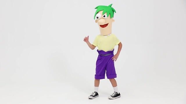 FUN4943CH Kid's Disney Ferb Costume