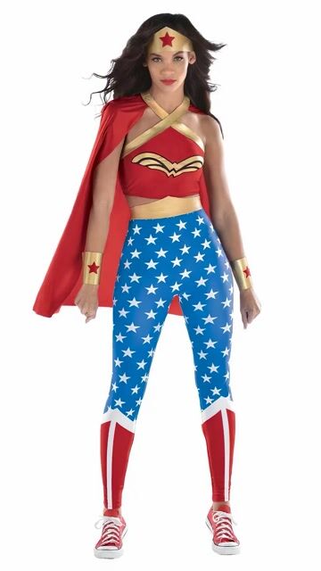 AM8408256 Ai WOMENS WONDER WOMAN COSTUME