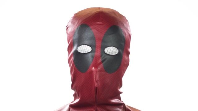 JWC1176 Deadpool QLX Fabric Mask 360 Rotation